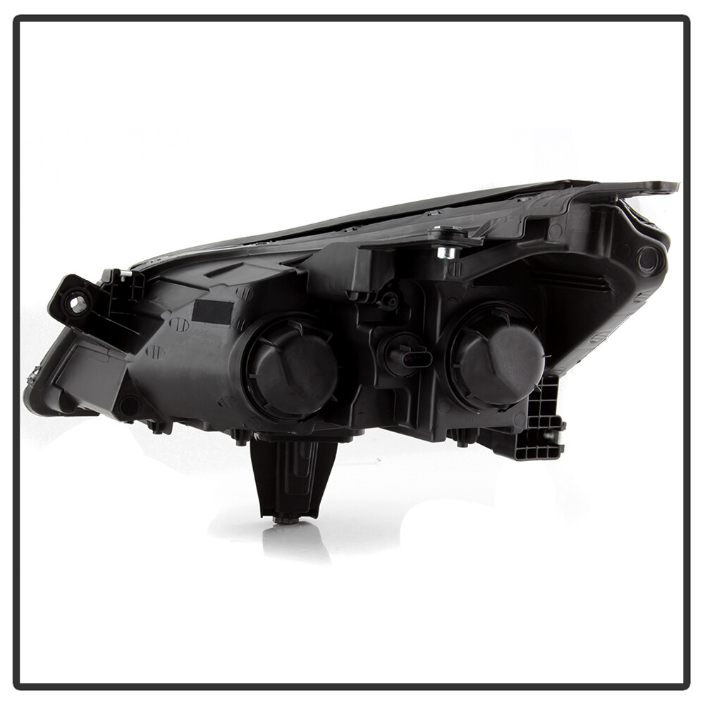 2009-2012 Chevy Traverse LS/LT Black Headlights Headlamps Replacement Left+Right