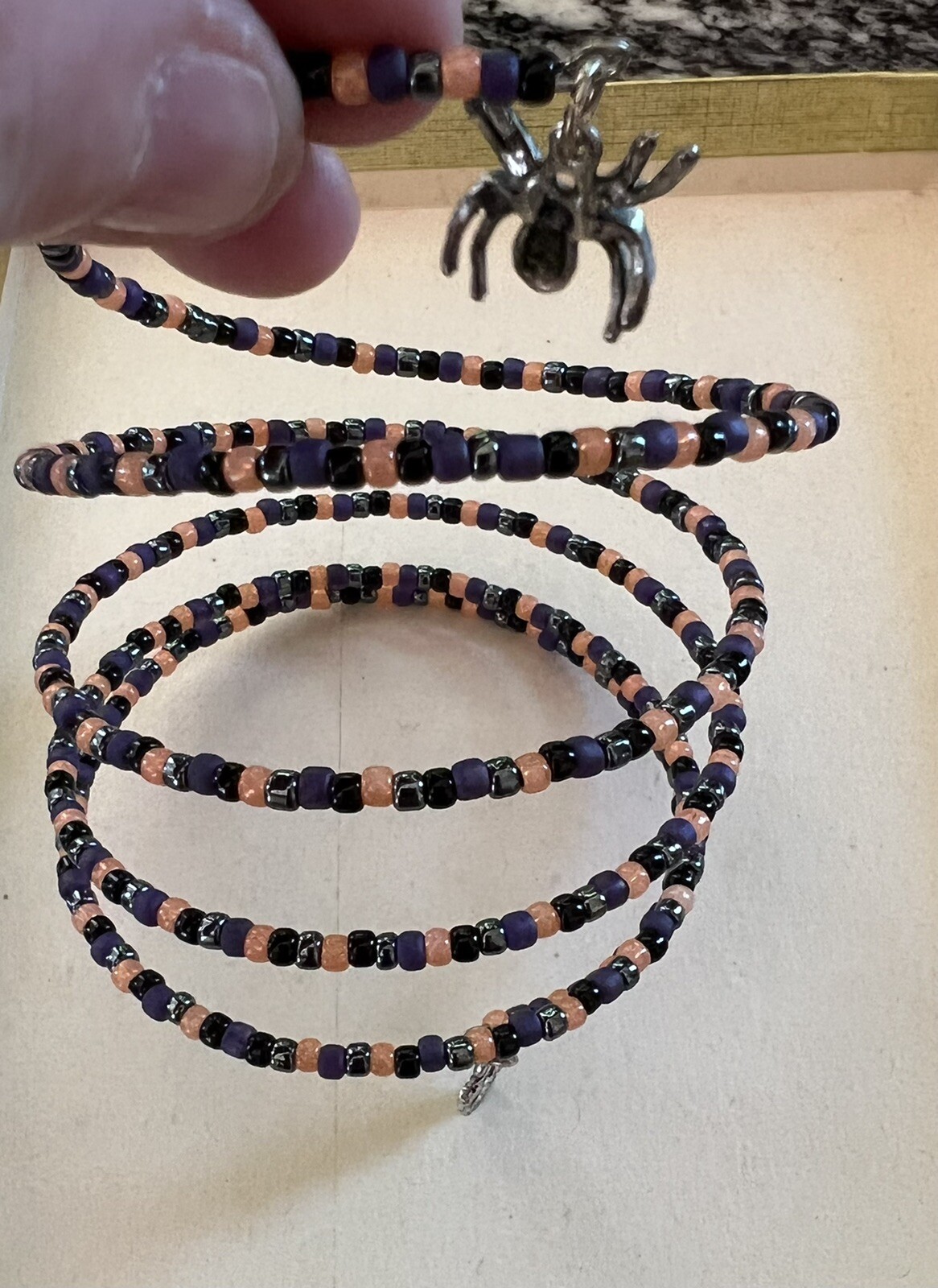 handcrafted HALLOWEEN artisan bracelet