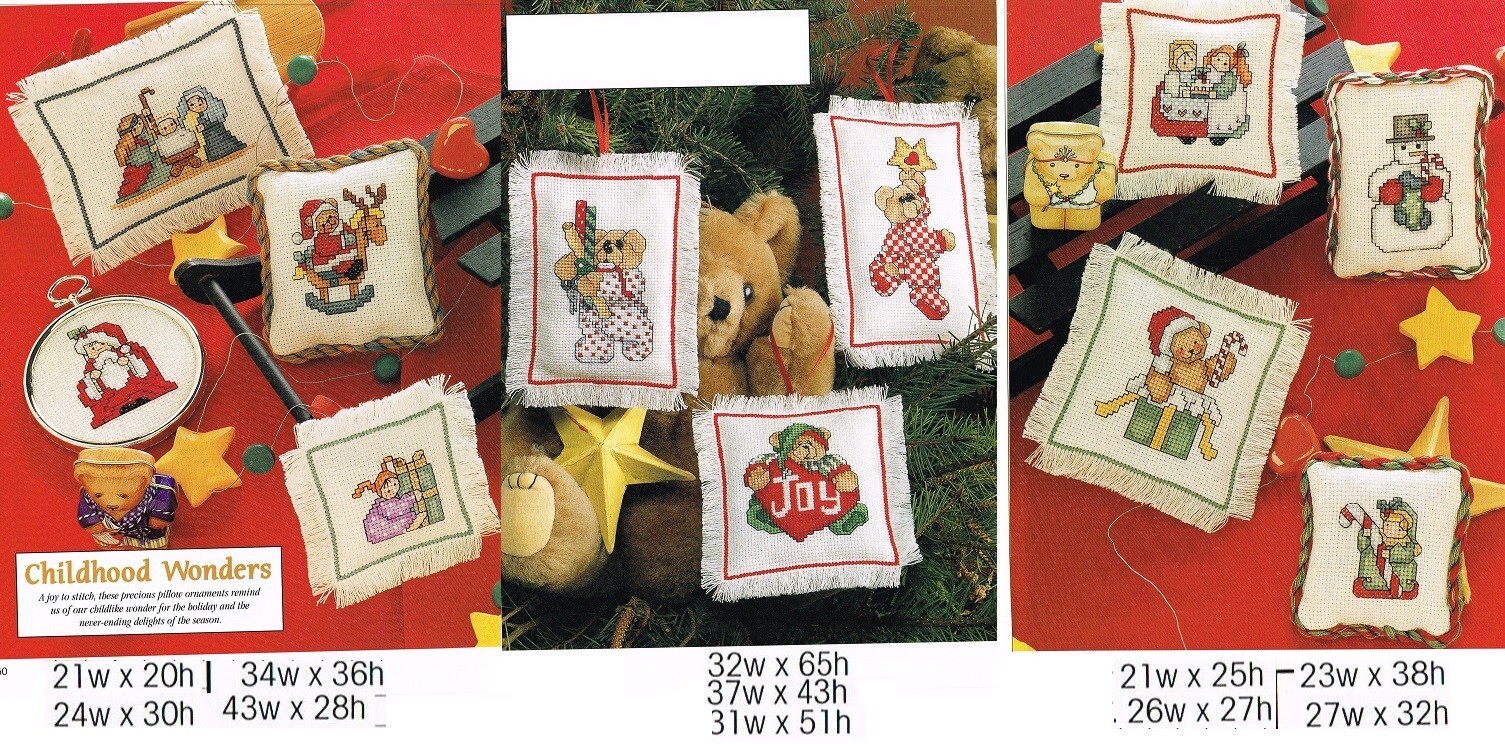 CHILDHOOD WONDERS  CROSS STITCH  PATTERN  ONLY    905  A