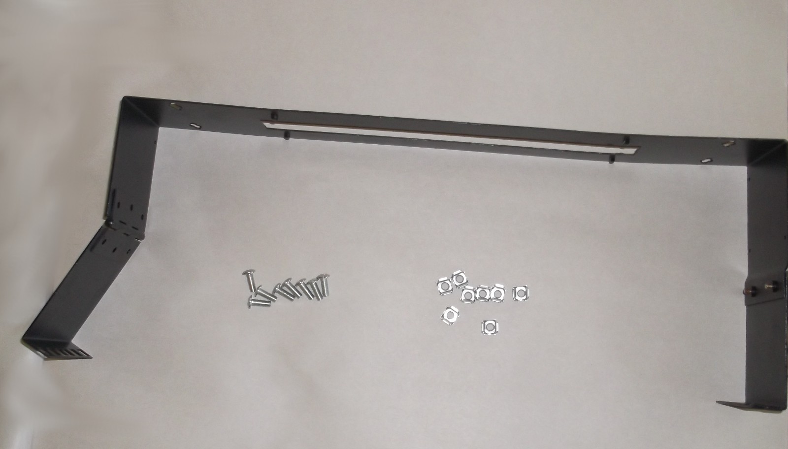2U 2RU Hinged Patch Panel Wall Mount *USA Seller* Includes square nut, screws