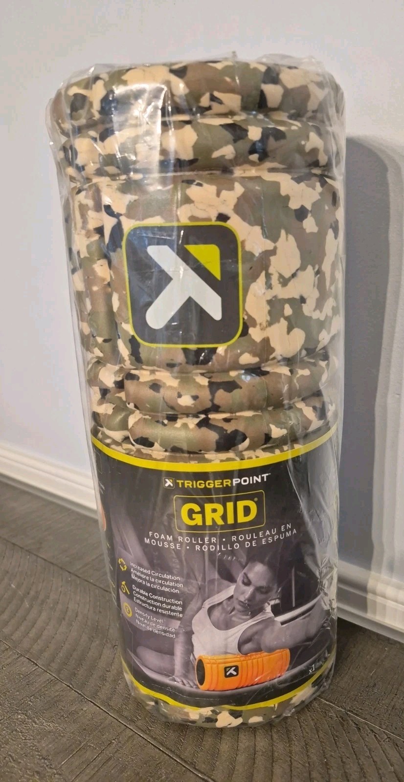Trigger Point The Grid Foam Roller - Camouflage 13" NEW
