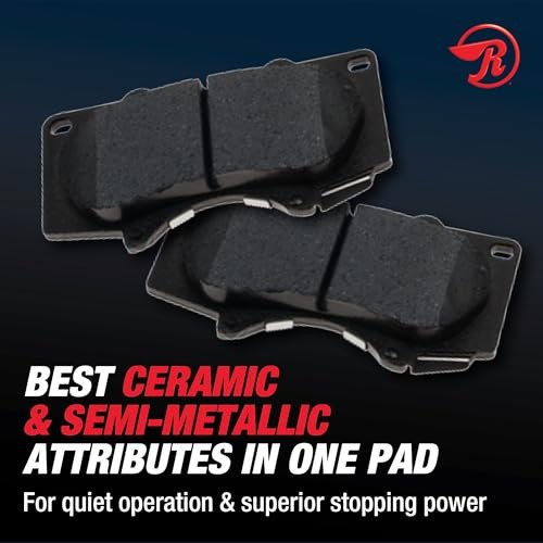 Element3 Automotive Replacement Front Brake Pad Set for Select Chevrolet,