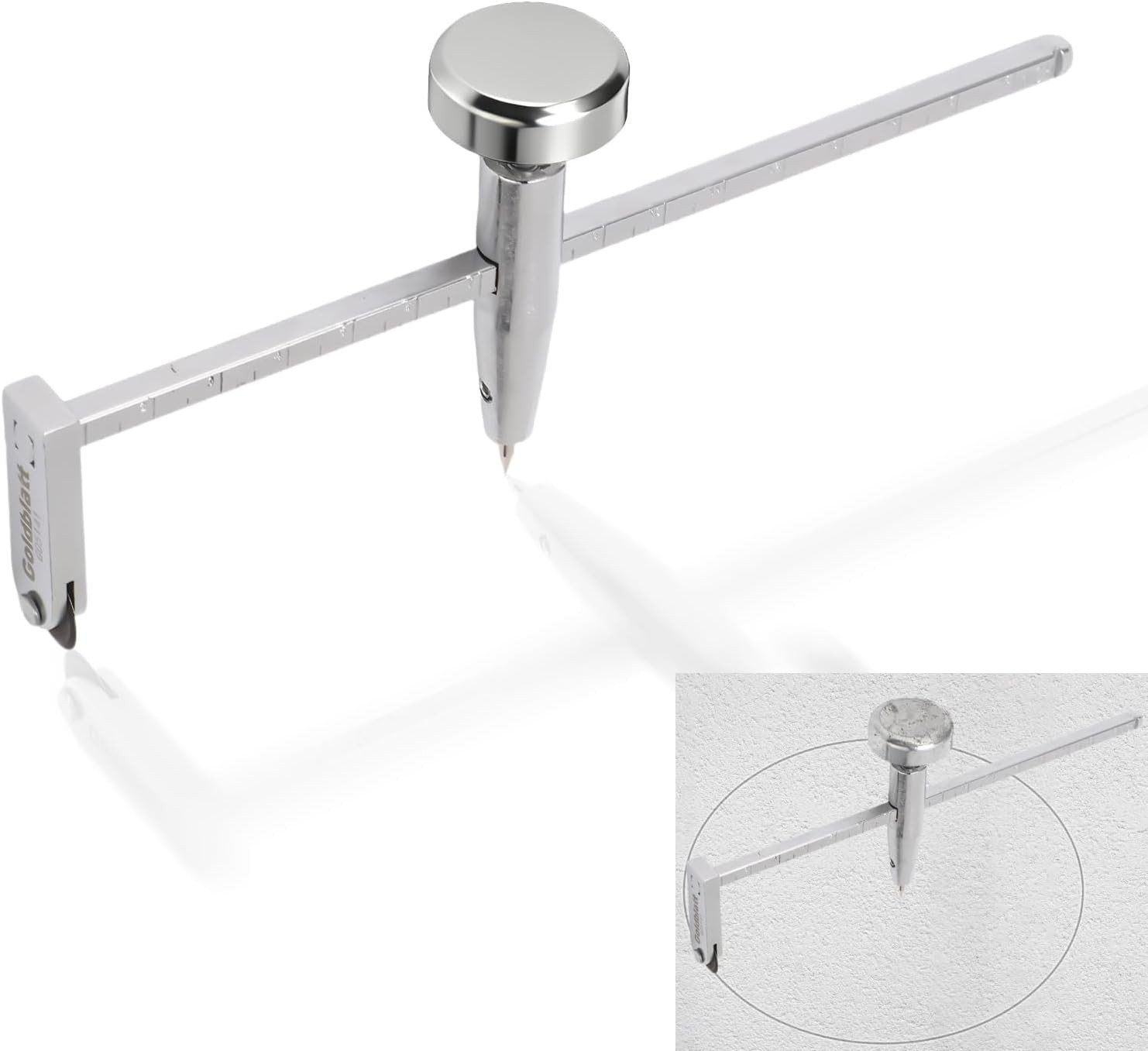 Stainless Steel Drywall Circle Cutter Tool for Drill, Adjustable Drywall Circle