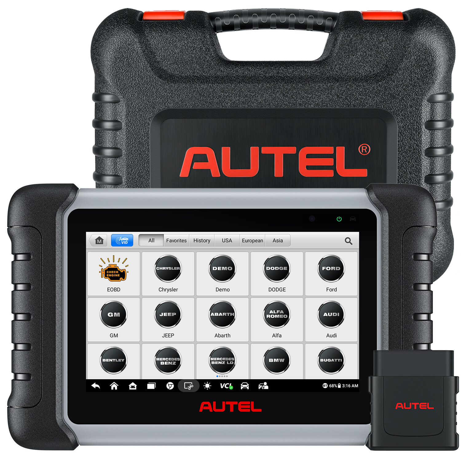 Autel MK808BT Pro Scanner Auto Diagnostic Scan Tool Bidirectional Android 11.0