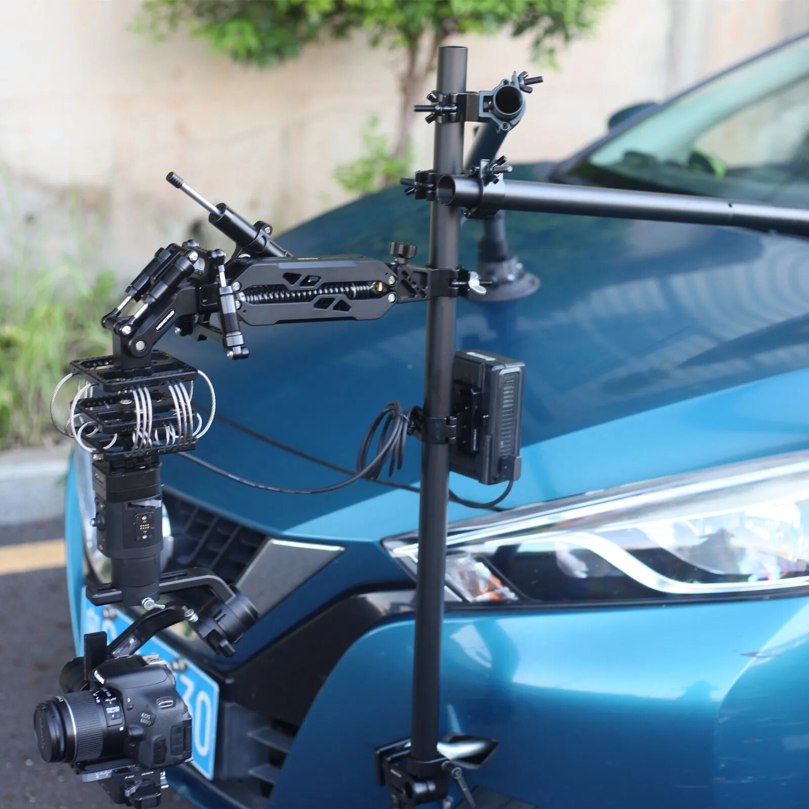 Hongtoo 10kg 3-Axis Shock Absorbing Arm Car Mount System for DJI RS2 RS3 RS4 PRO