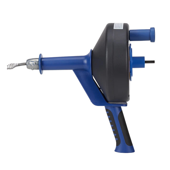 Cobra  1/4-in x 25-ft Music Wire Drum Auger, W/ Pistol Grip 86250 NEW (2C)