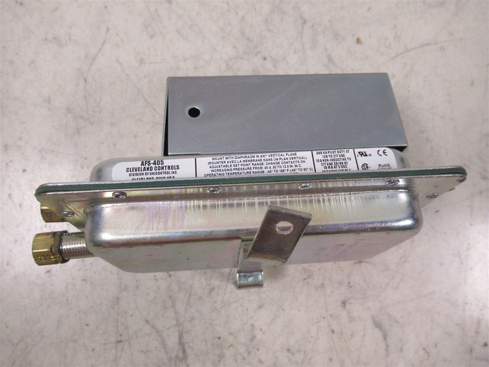 Cleveland Controls AFS-405 Air Sensing Switch NOS Unit