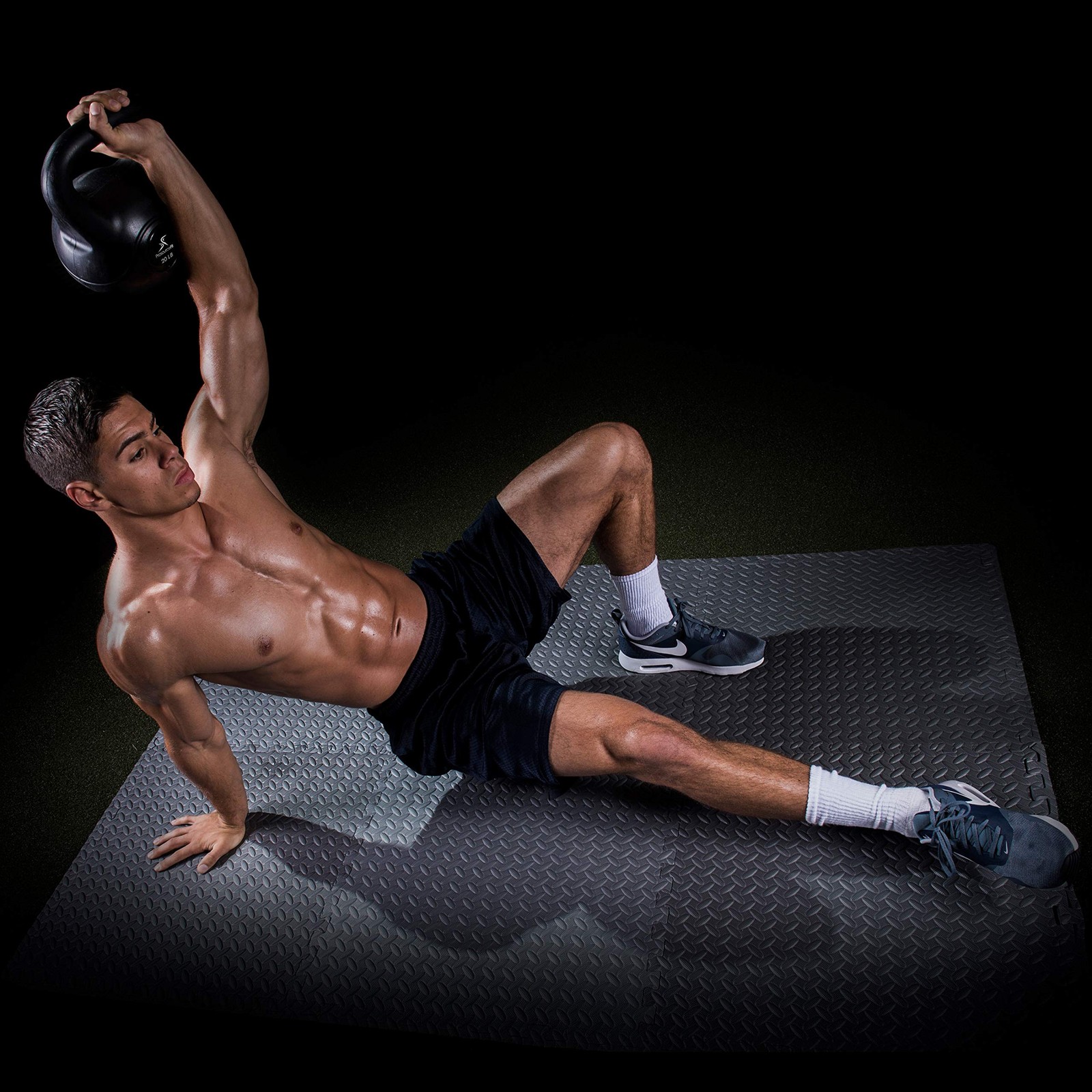 ProsourceFit Vinyl Plastic Kettlebell, 25 lb