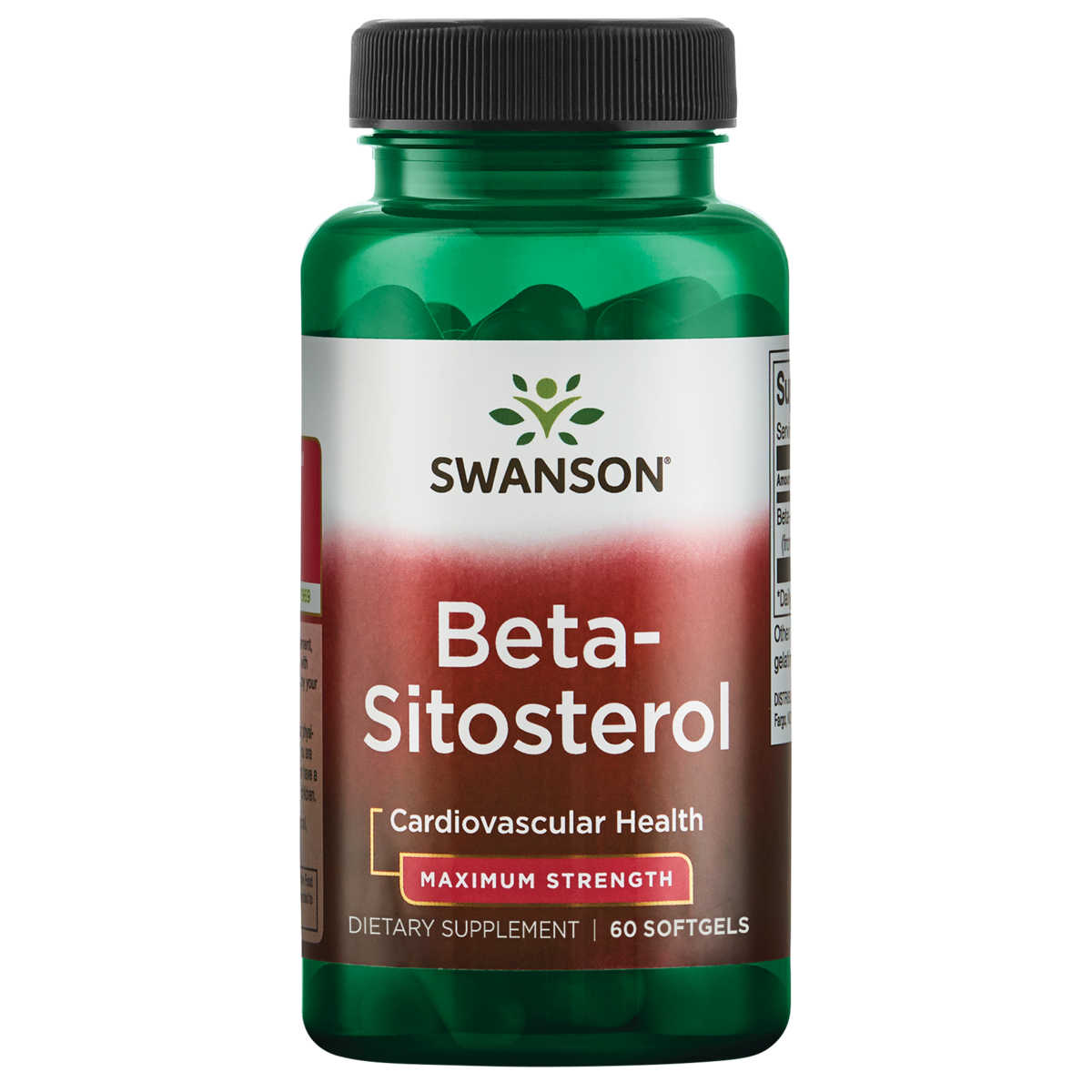 Swanson Beta-Sitosterol - Maximum Strength 160 mg 60 Capsules