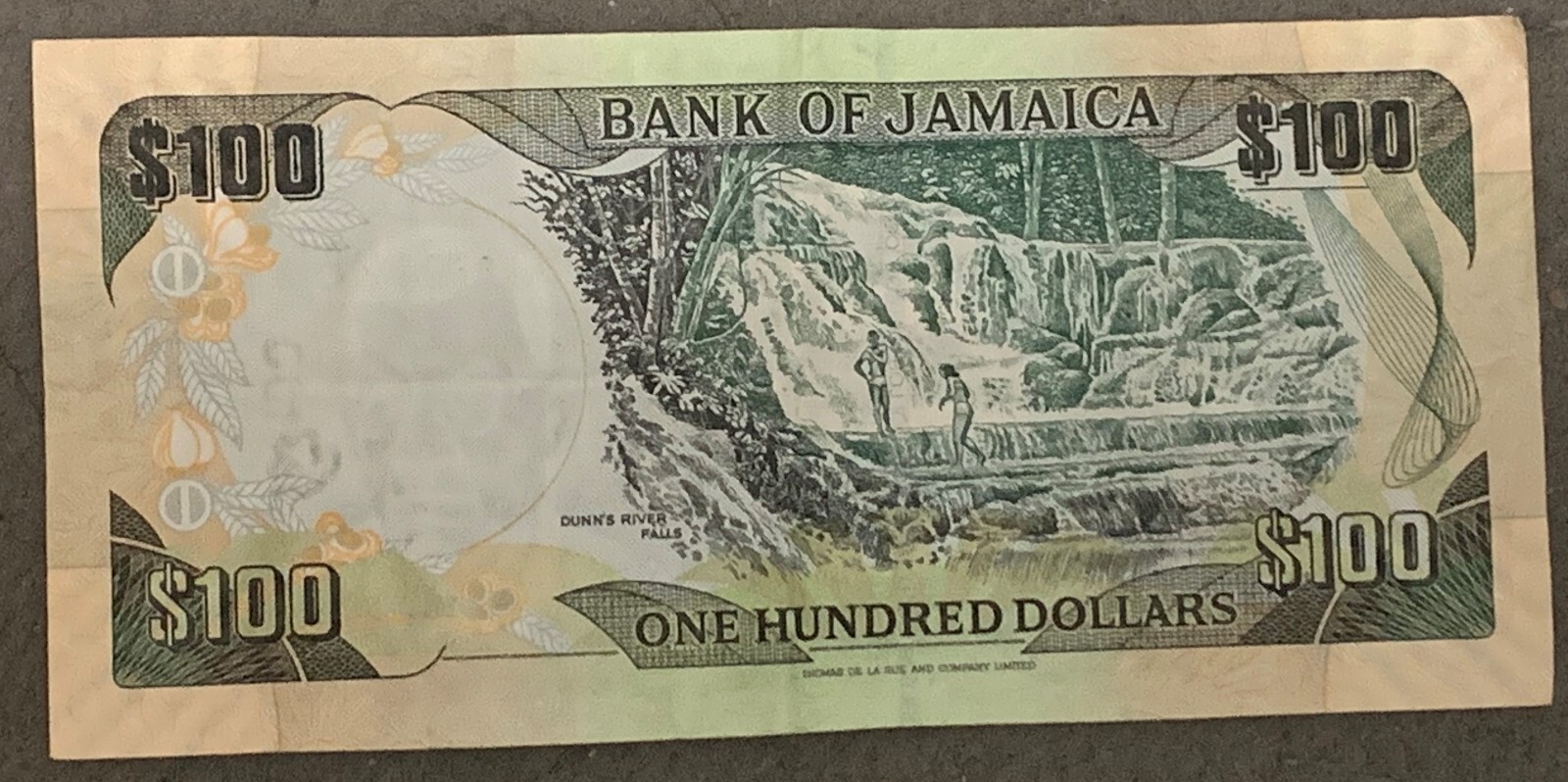 JAMAICA 2007 $100 DOLLARS