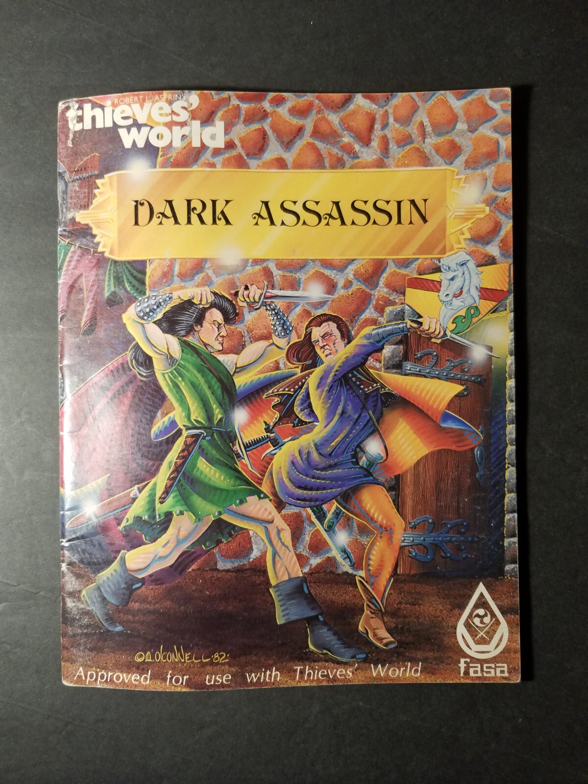 Thieves' World rpg d20 DARK ASSASSIN module FASA Game Dungeons & Dragons  Book