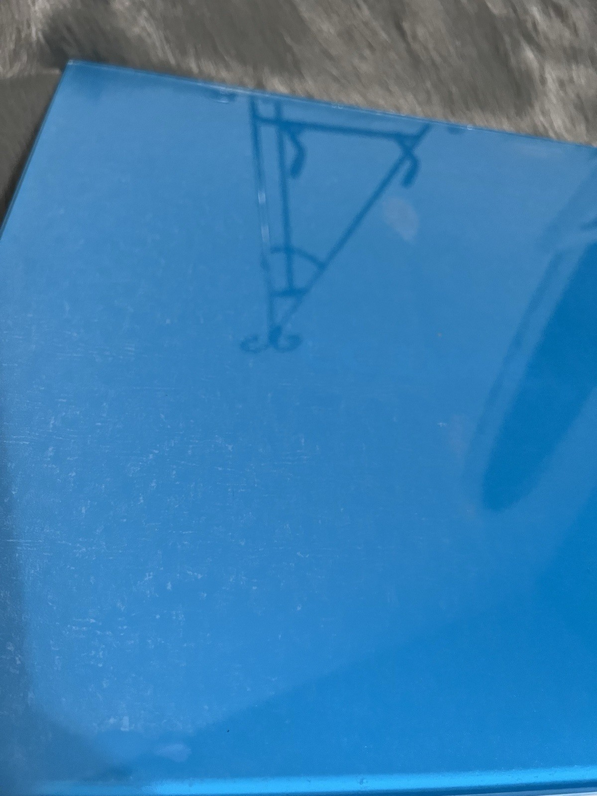 CCTREE 3D Printer Build Surface Blue 12x12x12 in Square Platform Sheet Blue