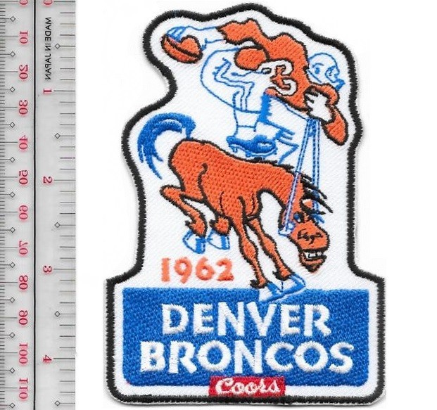 Beer Football Denver Broncos  Coors Beer 1962 American Football League NO TARIFF