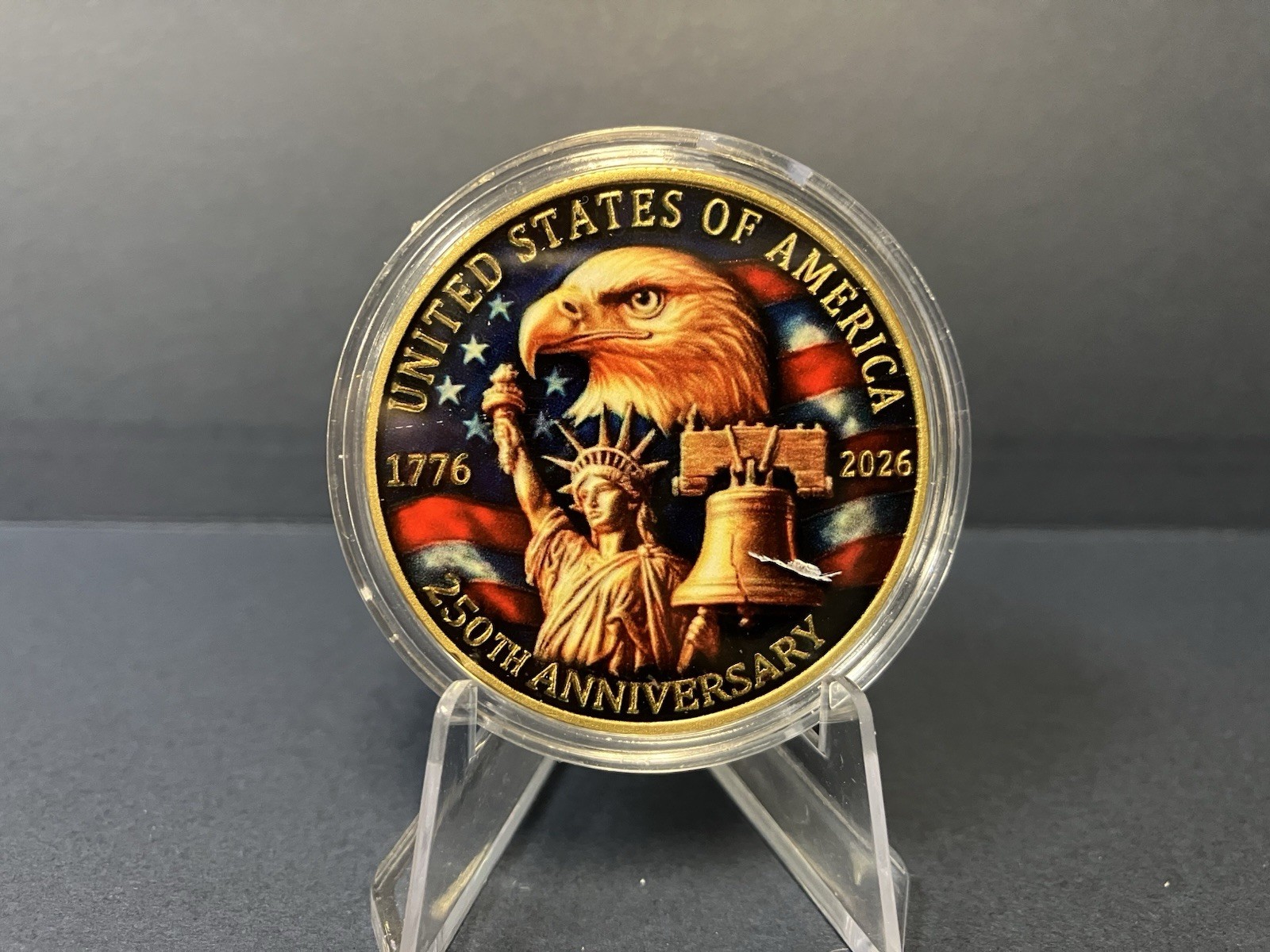 USA 250th Anniversary American Challenge Coin