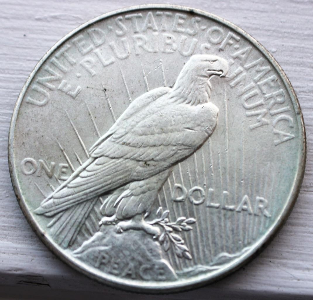 1934 P PEACE SILVER DOLLAR - SCARCE DATE - LOW MINTAGE! (Ref # PD-99)