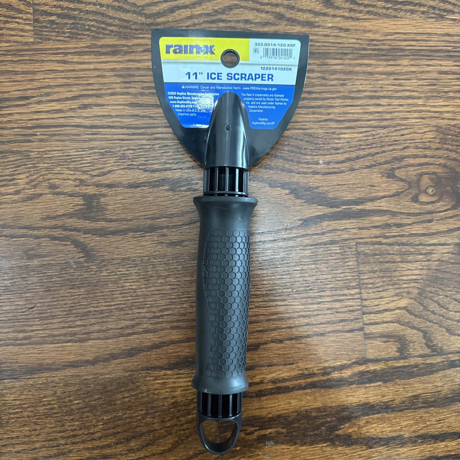 Rain X 11" inch Ice Scraper Handheld Winter Gear Emergency Windshield