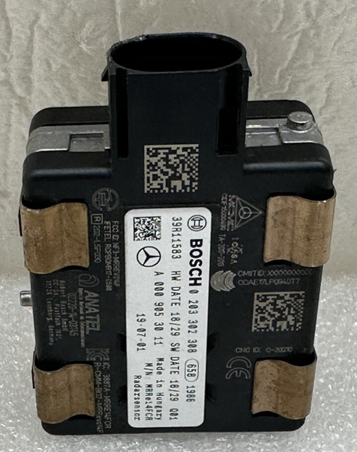 2019 - 2023 Mercedes C CLA GLA GLE OEM Front Cruise Control Sensor 203 302 308