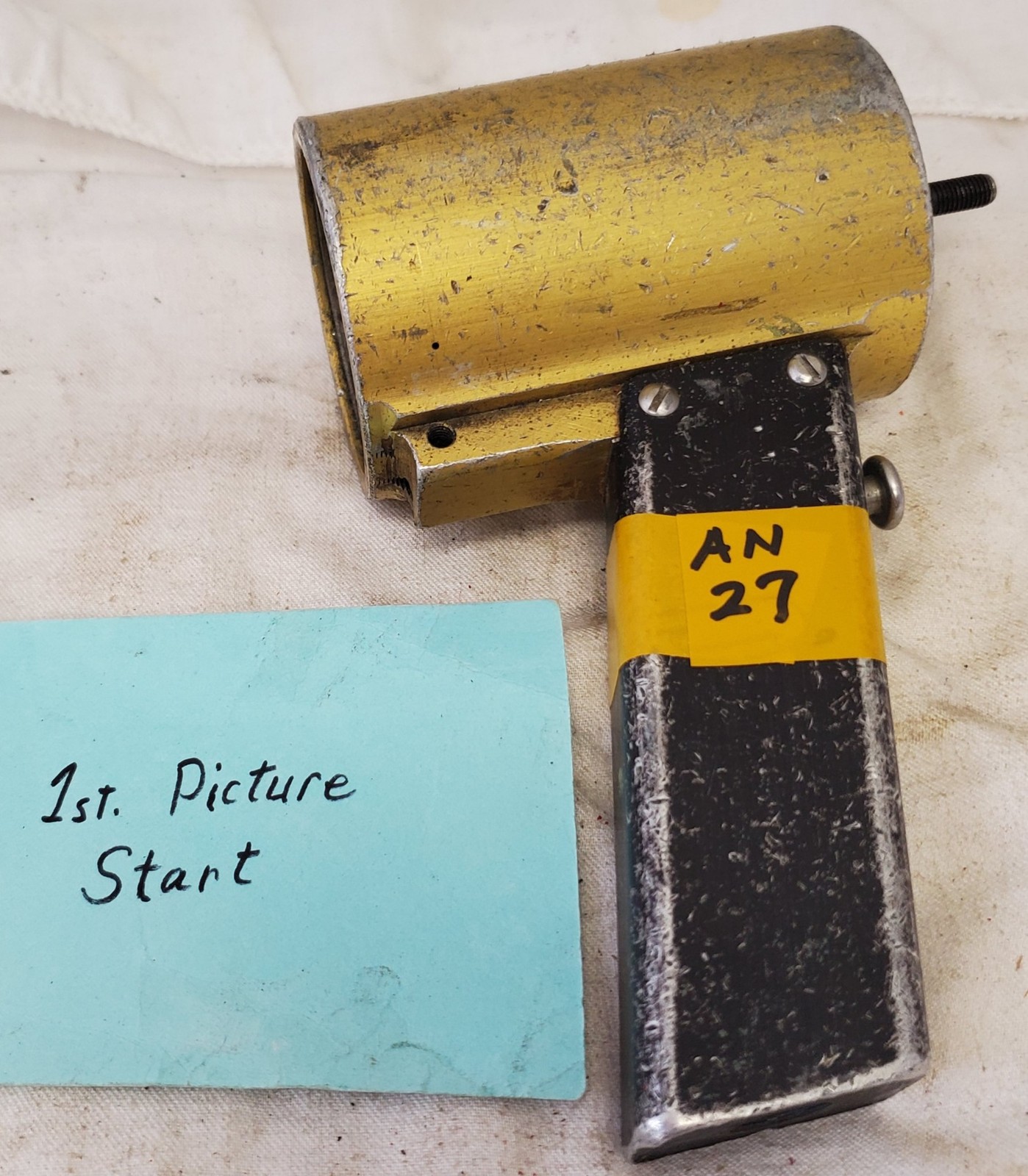 Vintage Pneumatic Rivet Gun Aircraft Tool AN27