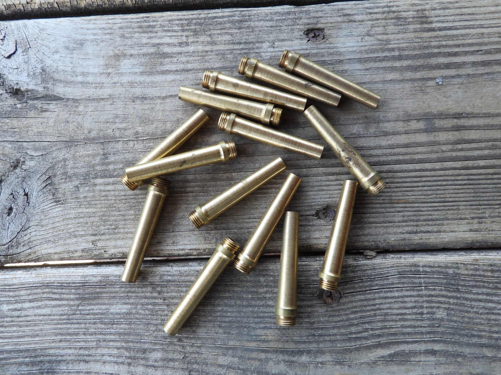 CVA Brass Powder Flask 30 Grain Spout New