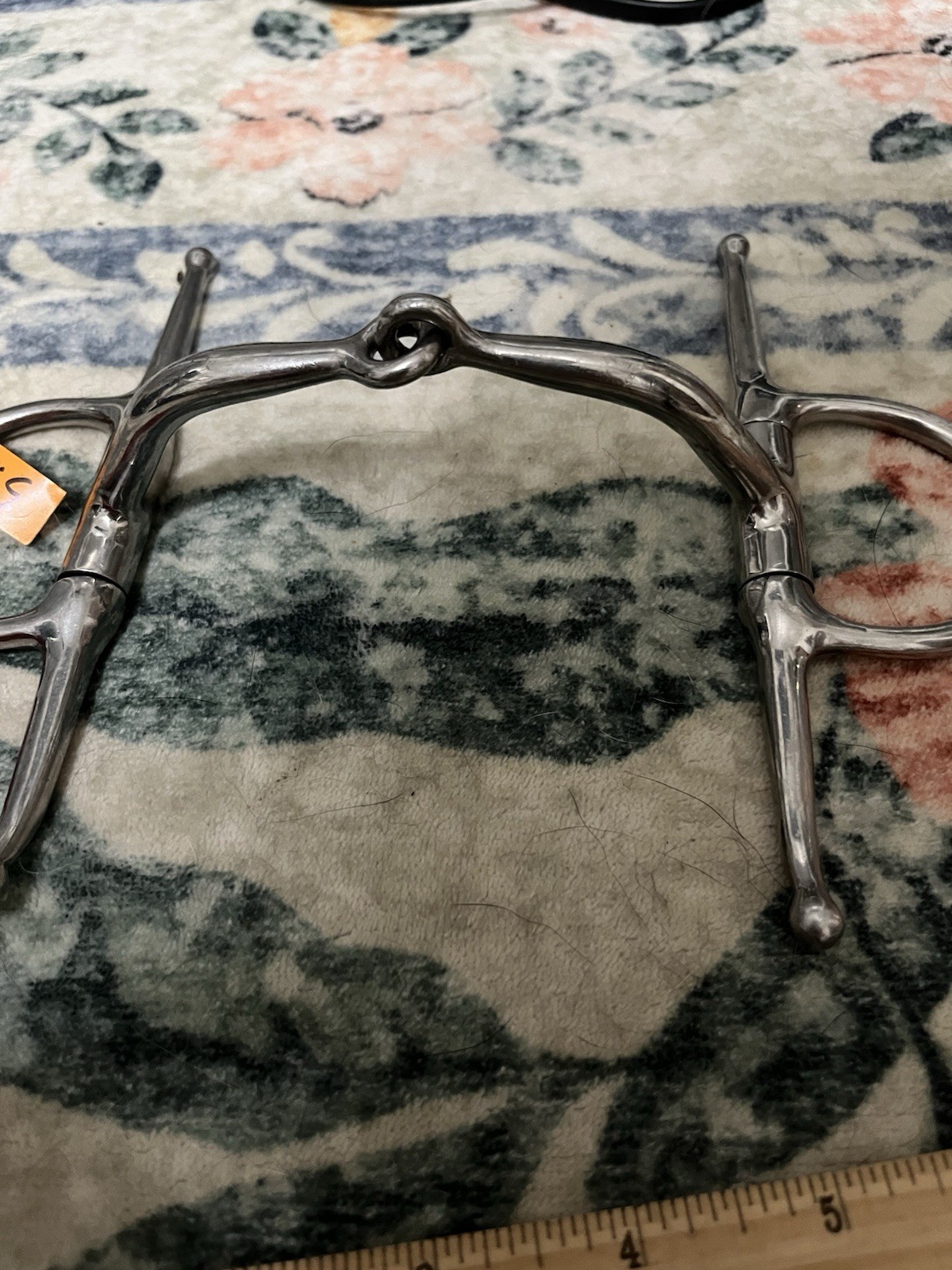 5.25” Myler Single Joint Full Cheek Snaffle Bit, Comfort Snaffle