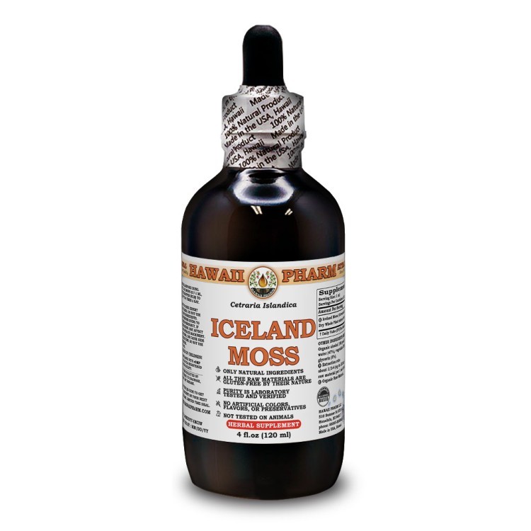 Iceland Moss (Cetraria Islandica) Whole Plant Liquid Extract