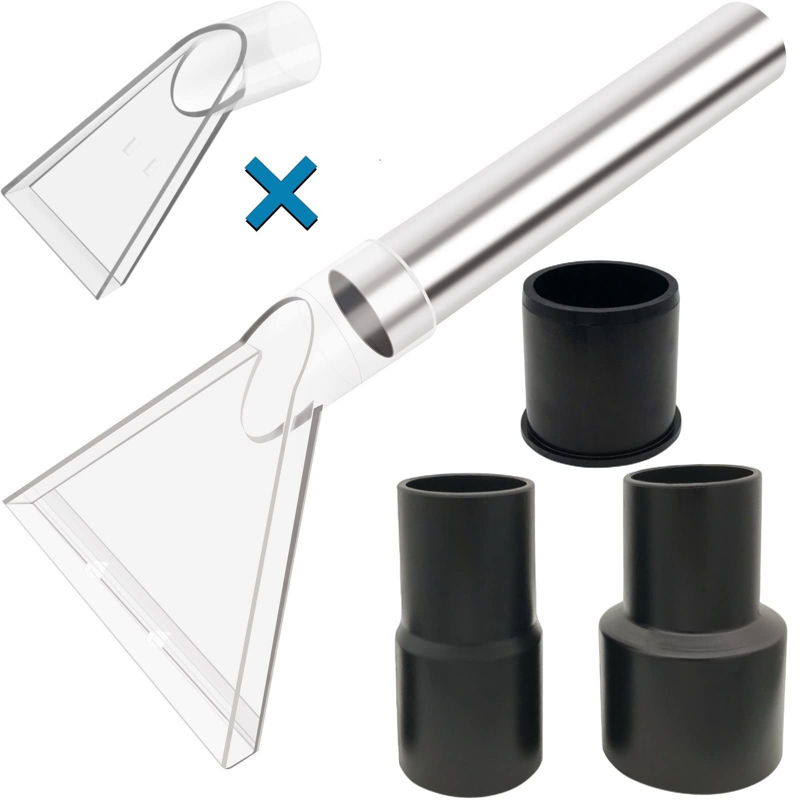 Universal Compatible with All Shop Vacs Extractor Attachment with 2-1/2" & 1-...