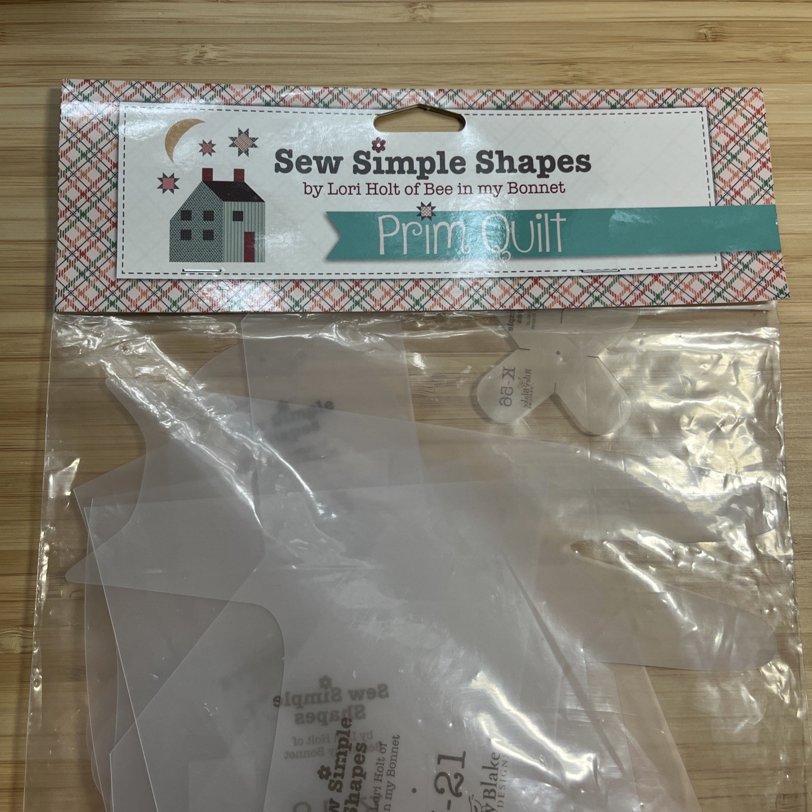 Prim Quilt Sew Simple Shapes by Lori Holt 62 Plastic Templates