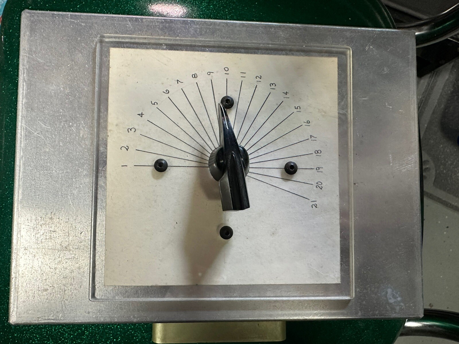 Vintage Homemade Switch Panel Steampunk DIY Computer