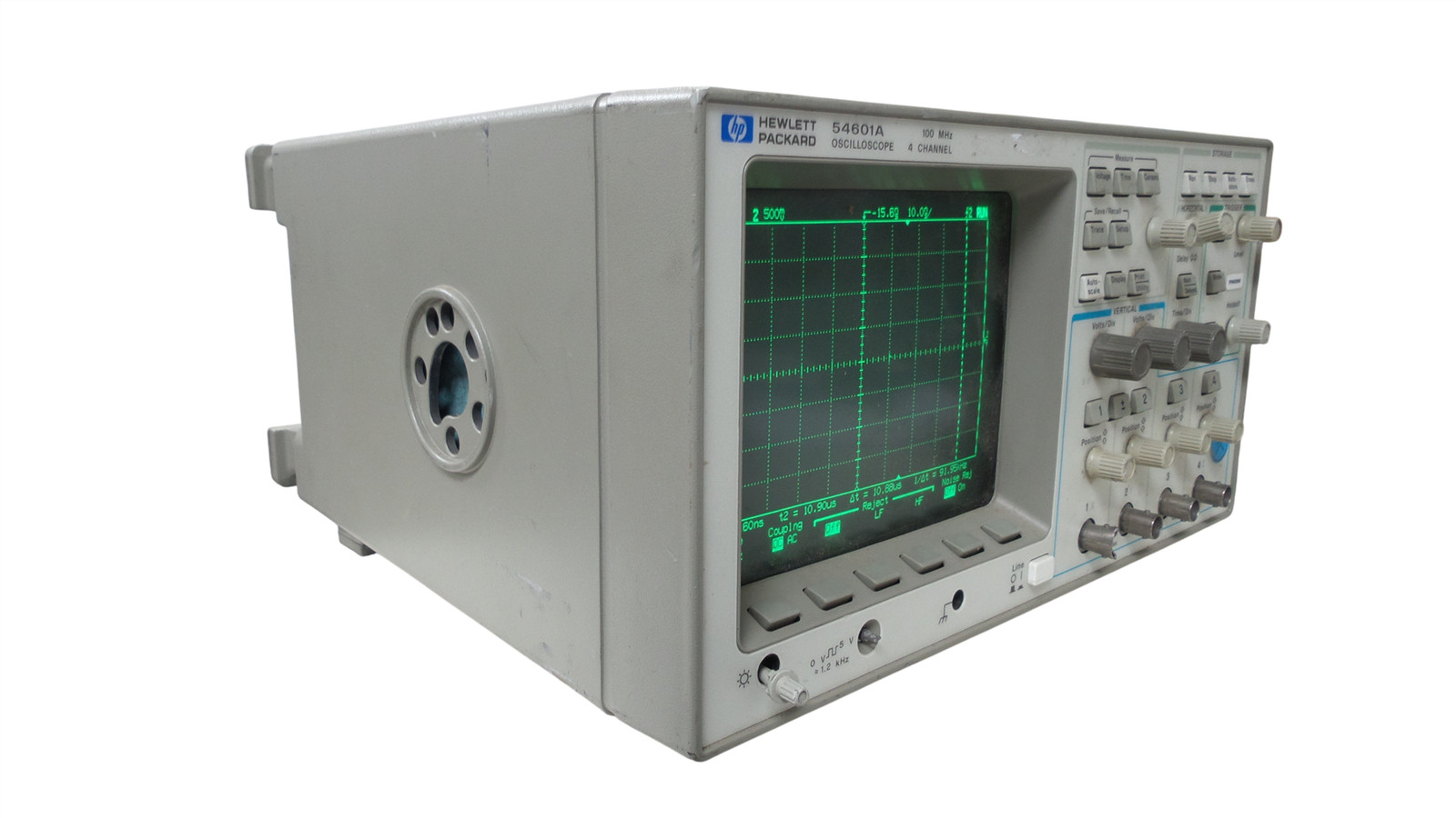 HP 54601A Oscilloscope 100 MHz 4 Channel with 54650A Interface Module