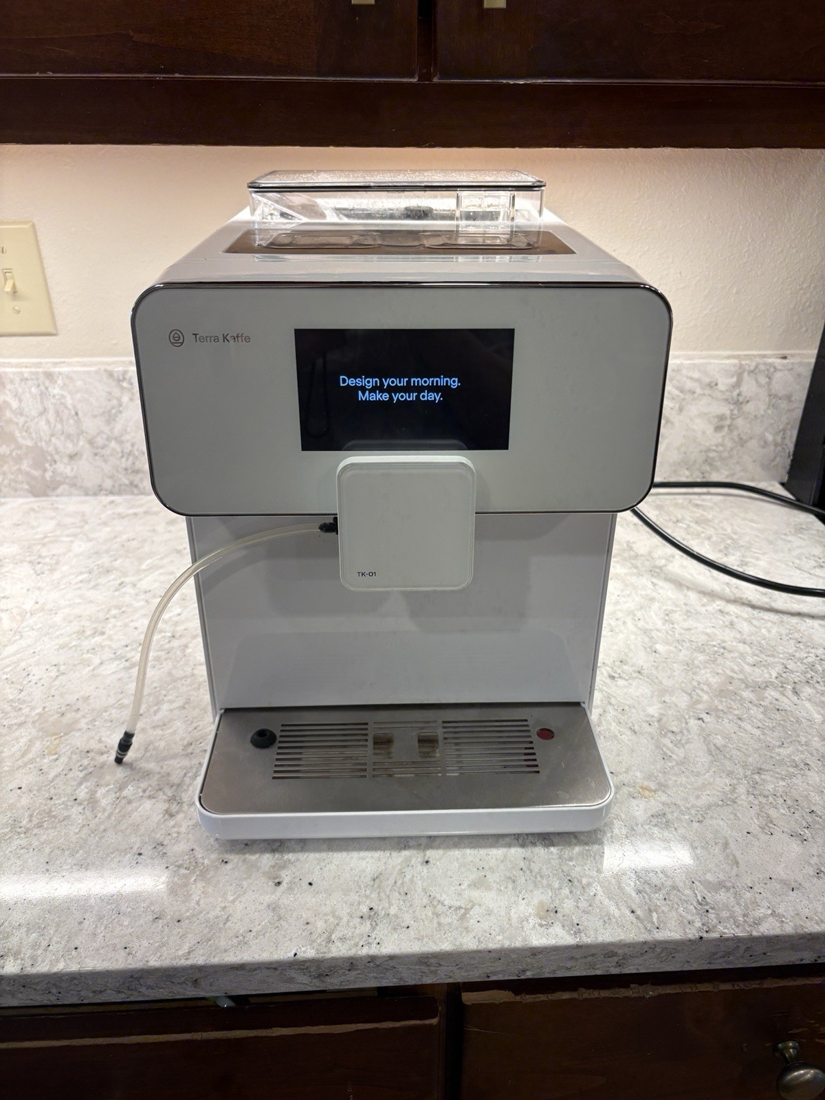 Terra Kaffe TK-01 Super Automatic Programmable Espresso Machine Pls Read!