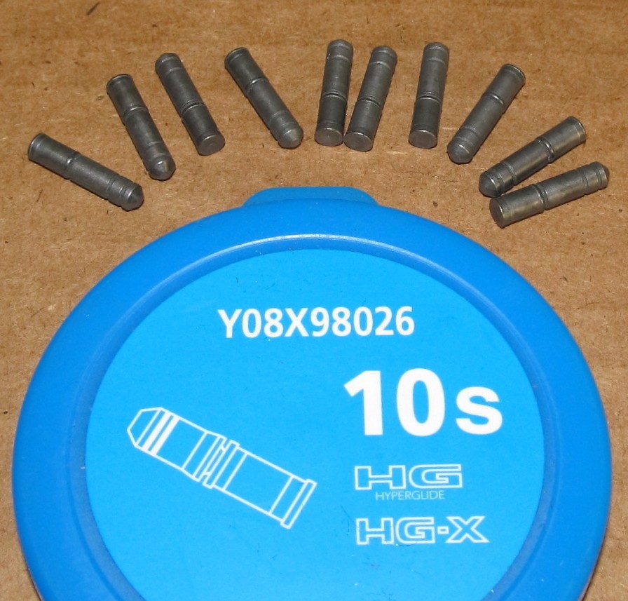 SHIMANO 10-Speed HG & HG-X Chain Pins Lot of 10, Y08X98026