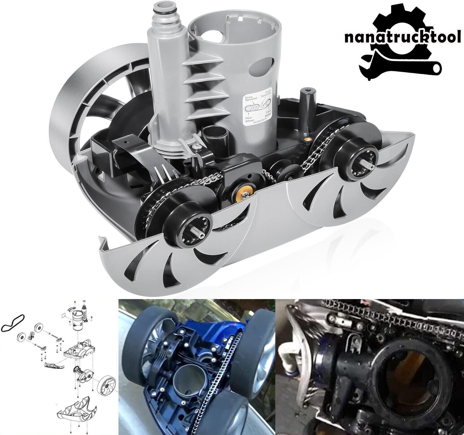 R0543200 Rebuild Tune Up Kit For Zodiac Polaris 3900 Sport & P39 Pool Cleaners