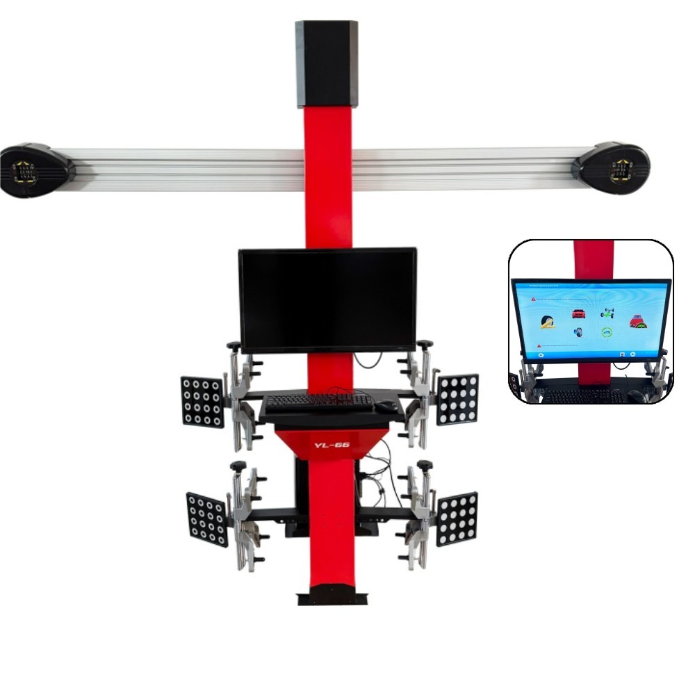 110V Precision Intelligent Car Wheel Alignment Instrument 0.1mm Wheel Calibratio