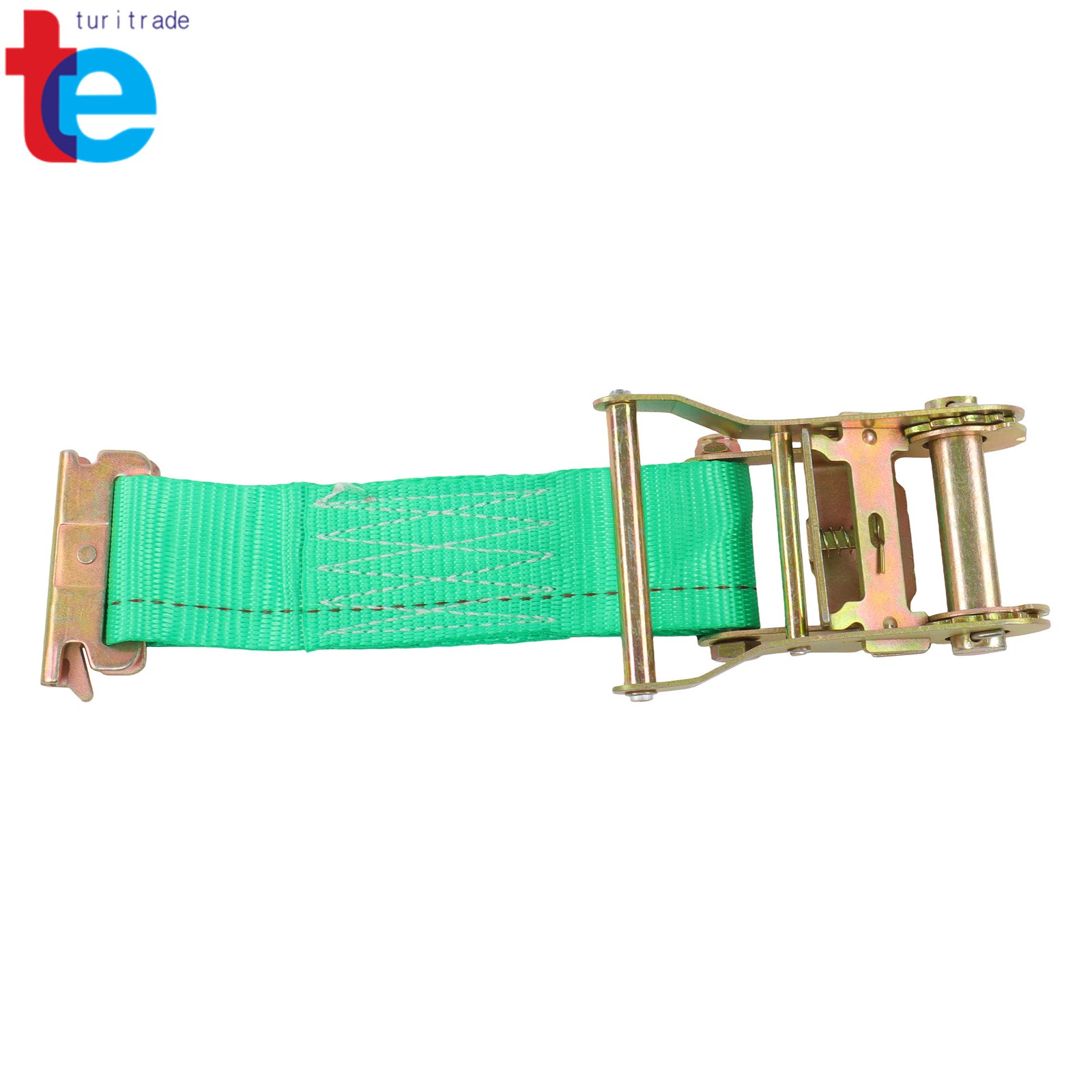 Tie Down Straps 4pcs E Track Wheel Chock 2 Pack 2" X 15' E Track Ratchet Straps