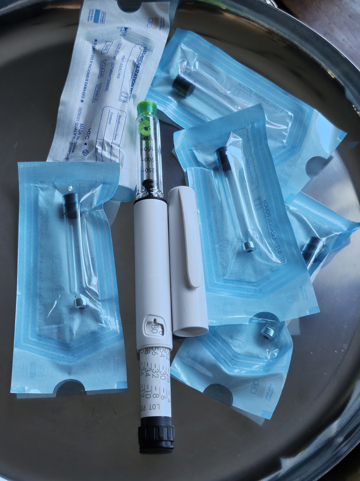 Peptide Pen 80 units 3ml + 5 Empty Cartridge