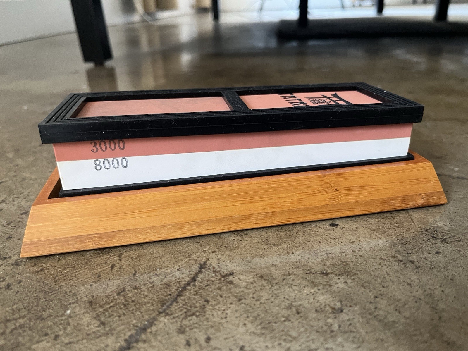 Tatara Knife Sharpening Stone 3000, 8000 Grit Double Sided Japanese Whetstone