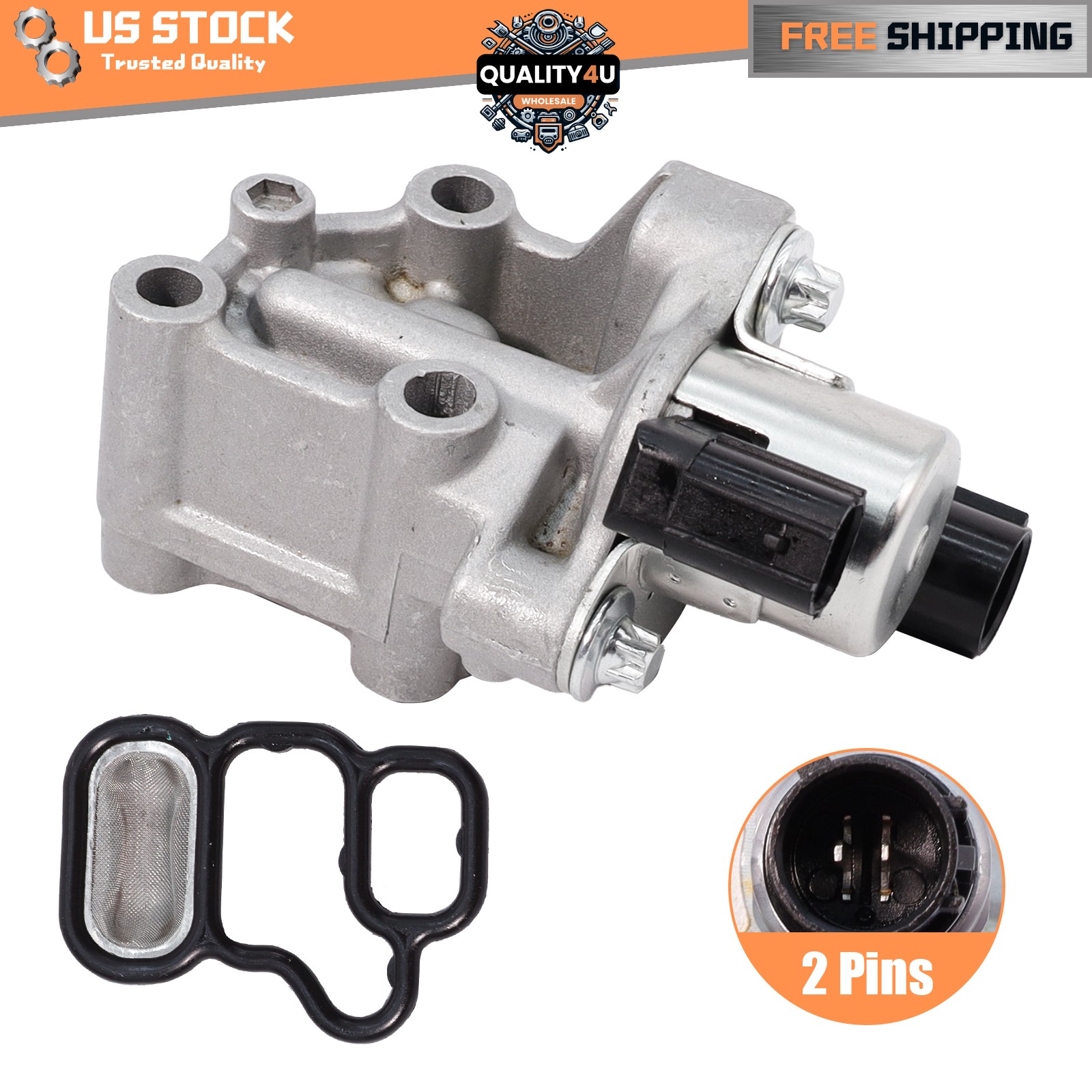 Vtec Solenoid Spool Valve Assy For Honda Fit 2007-2008 15810-PWC-Q02