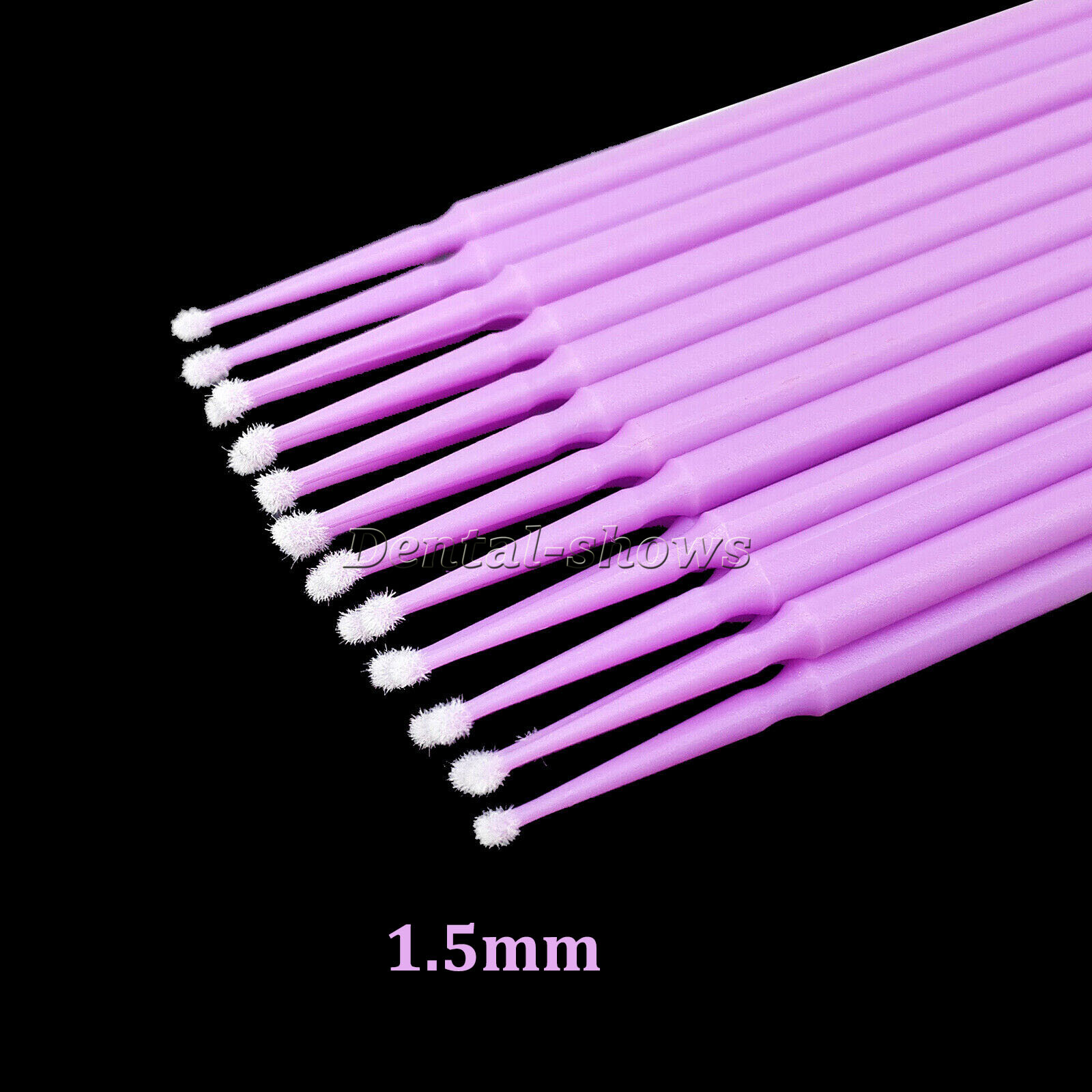 400 Pcs Dental Microbrush Micro Brush Applicator Tips Regular/Fine/Cylinder USA