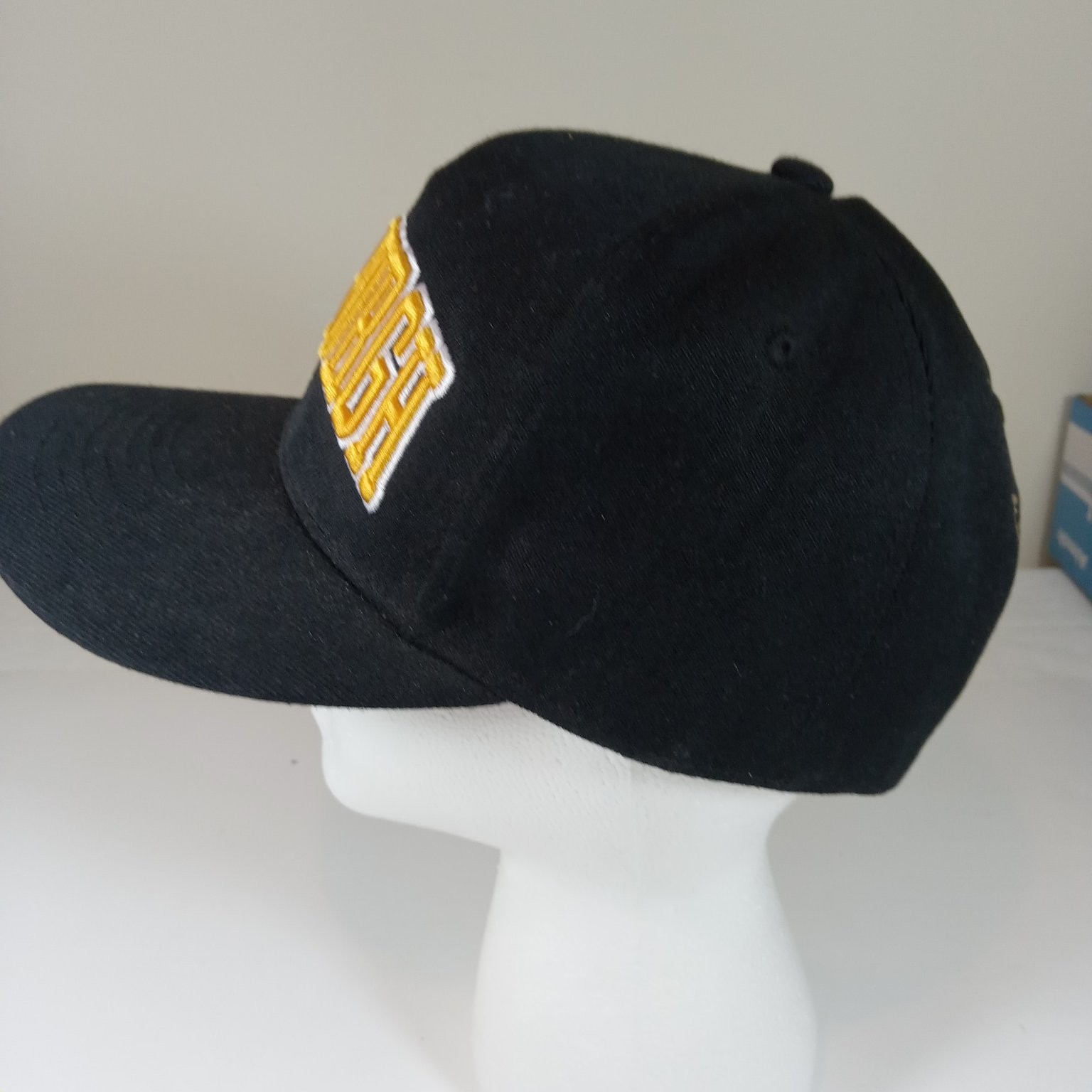 Semper Fi Pittsburgh Snapback Hat Adjustable Black Wool Baseball Cap