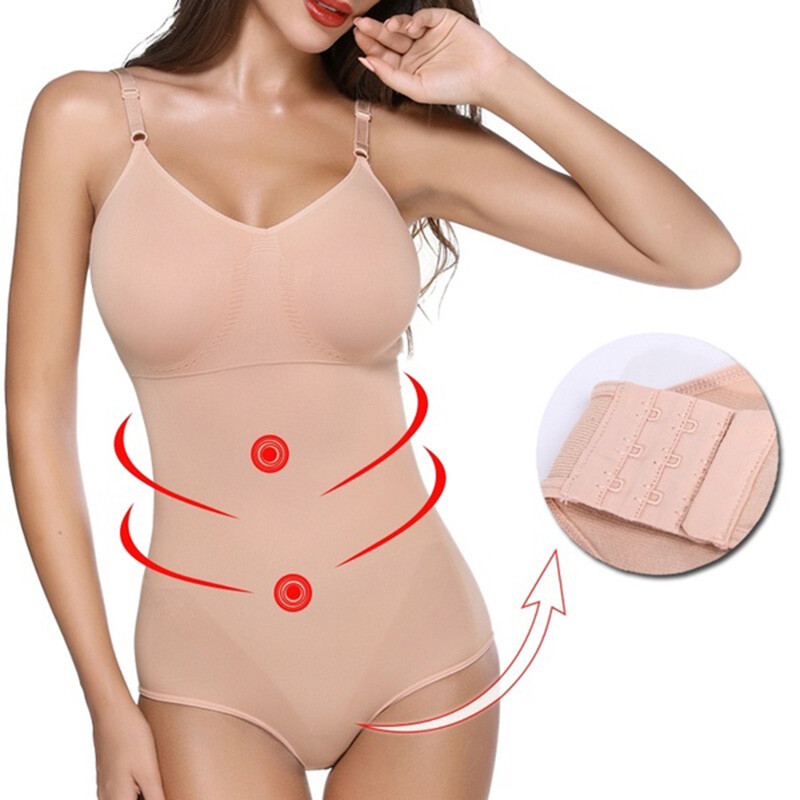 Women’s Full body Shaper Sealess Firm Tummy Control Shapewear Slimming Underwear