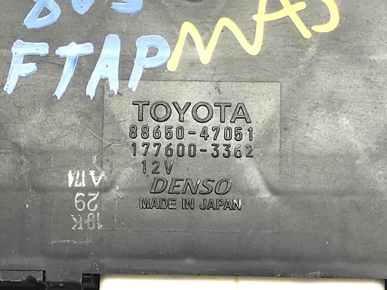 AC Amplifier Temperature Climate Control Module 2006-2009 Toyota Prius 85774