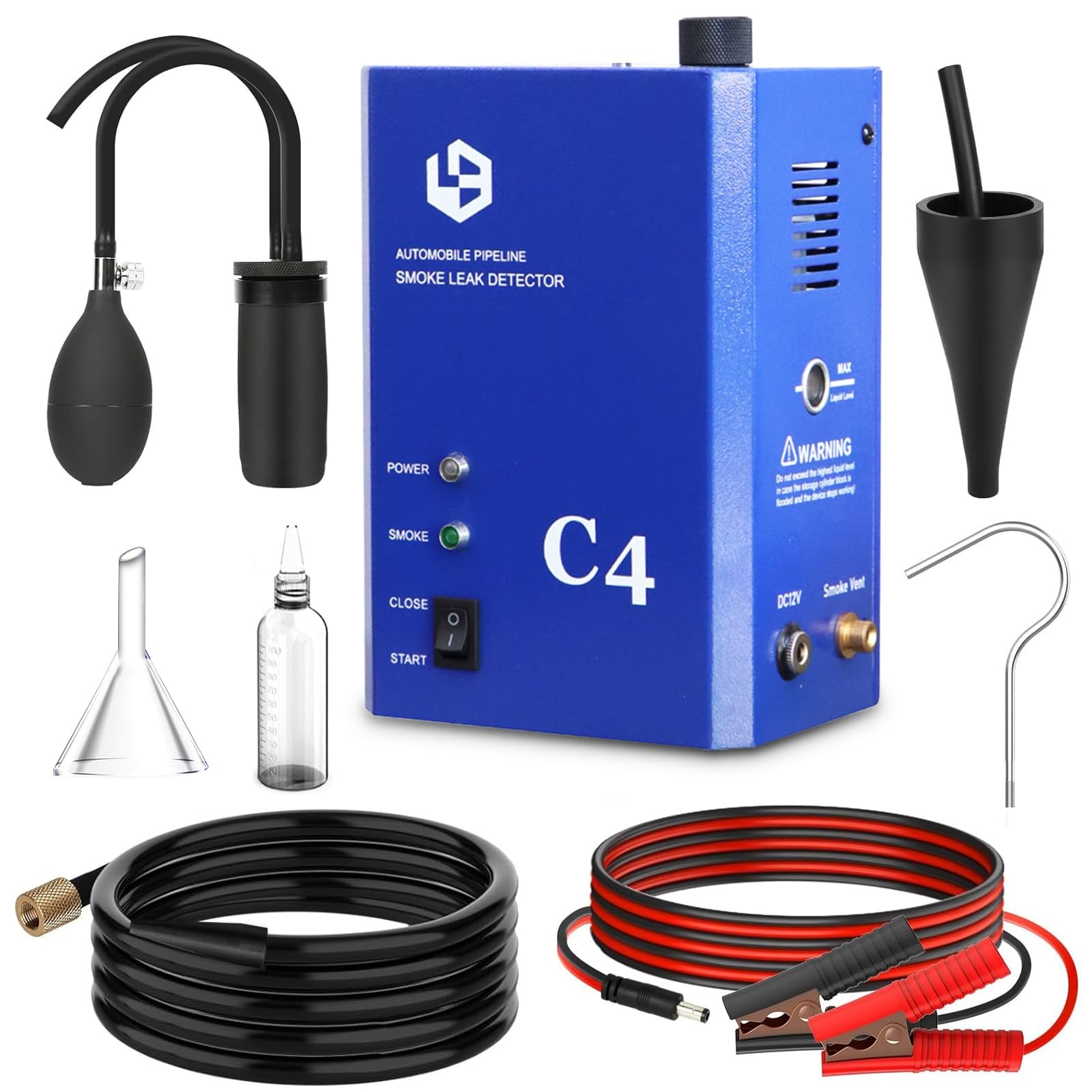 Hipytupa Smoke Machine Automotive Leak Detector – High-Precision Blue