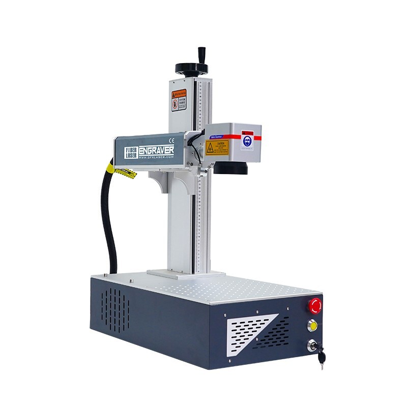 Used US Stock JPT 50W Portable Fiber Laser Marker 175*175mm Engraver With D80