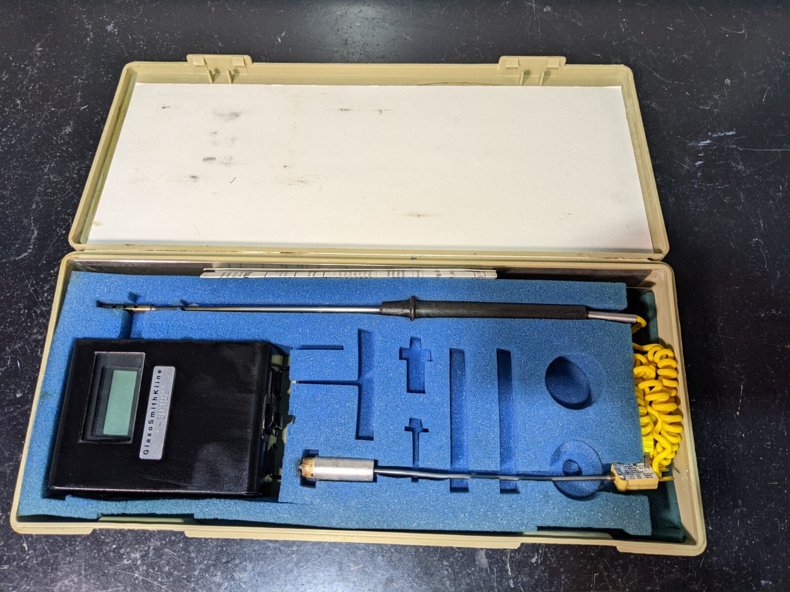 Electronic Development Labs EDL Pocket-Probe Digital Pyrometer w/ Probes / 700°F