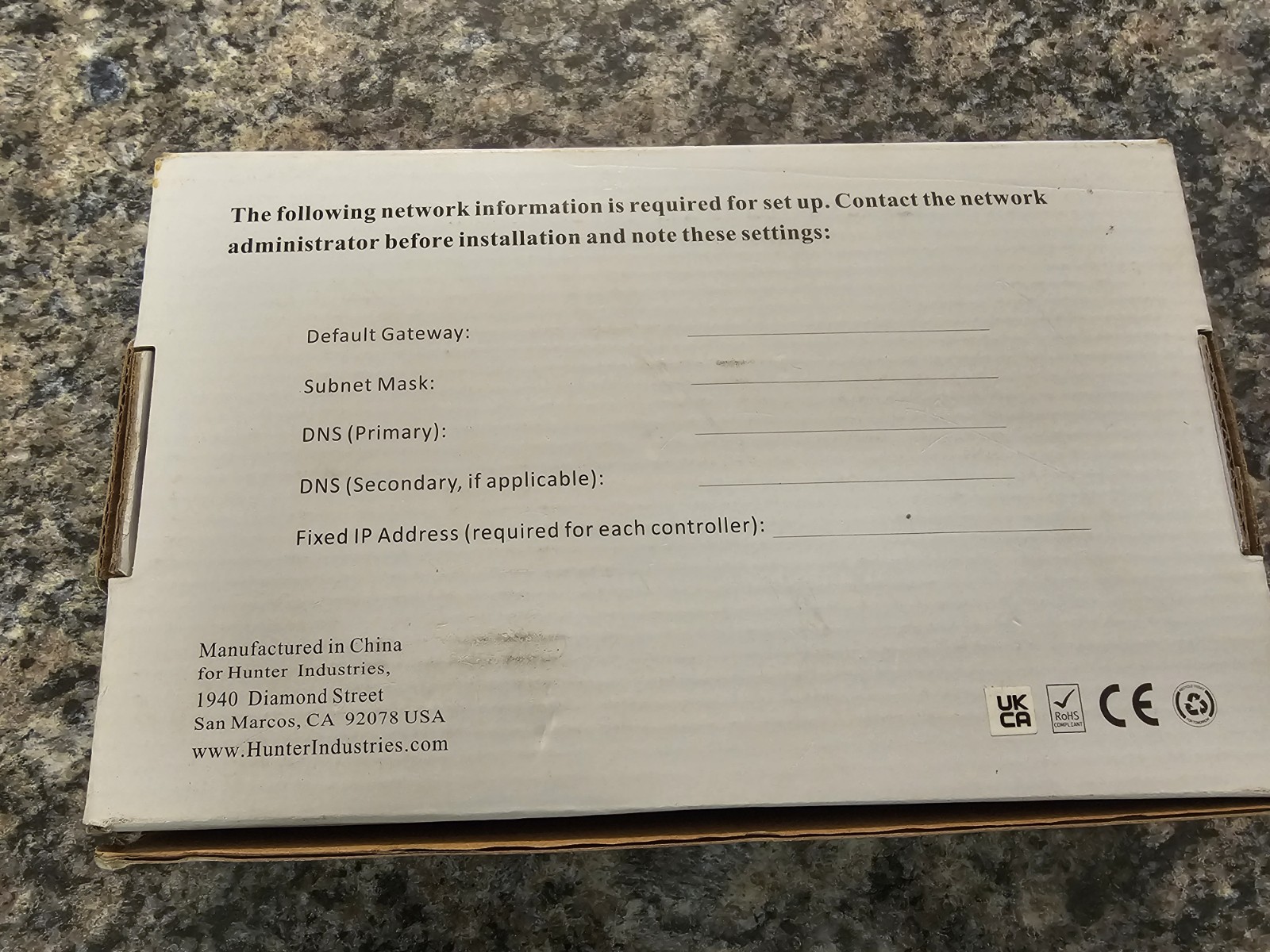 NEW HUNTER ACC-COM-LAN Ethernet Communication Module For Hunter ACC Controllers