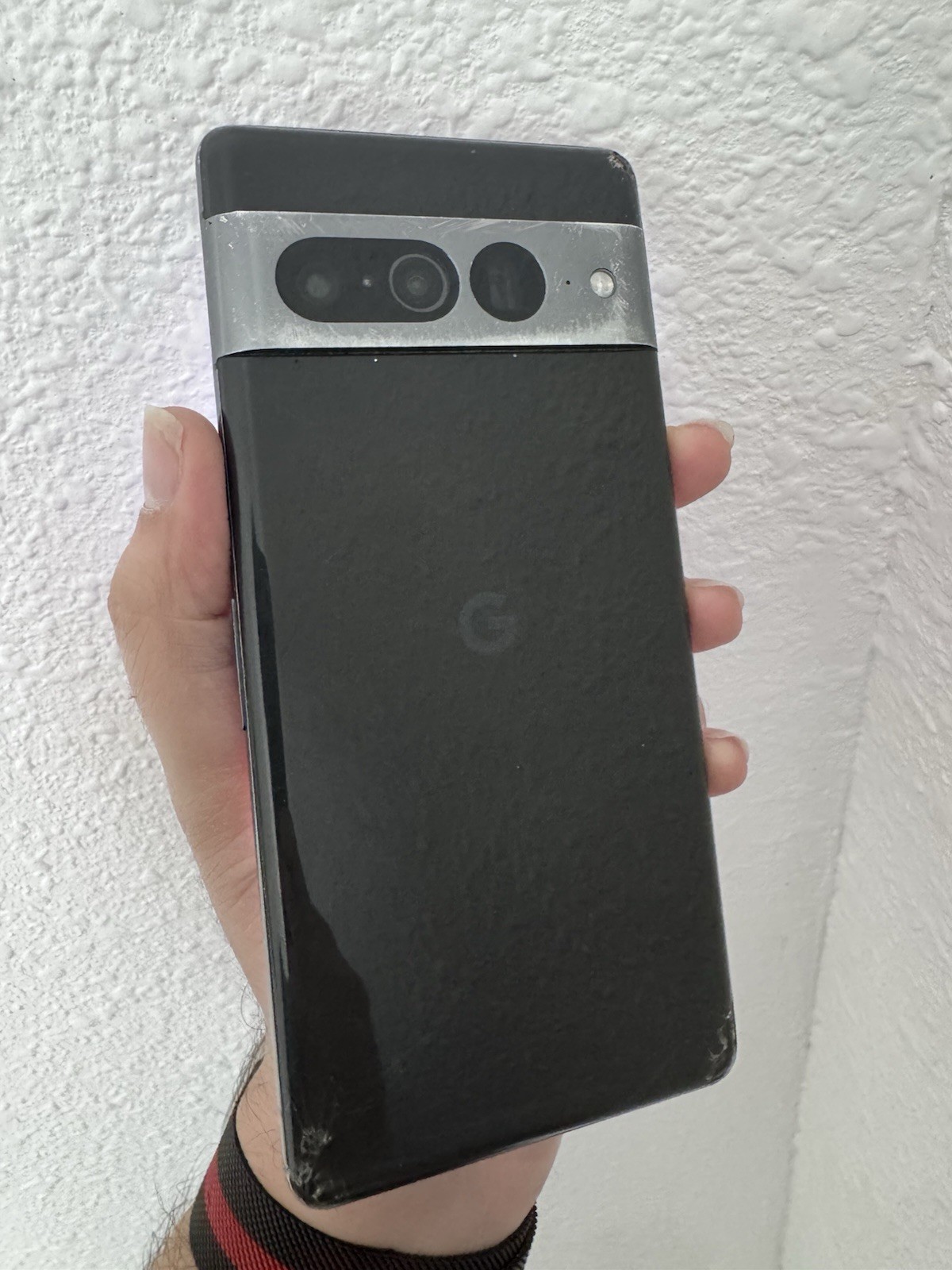 Google Pixel 7 Pro 128GB Black Verizon Broken Display *FOR PARTS
