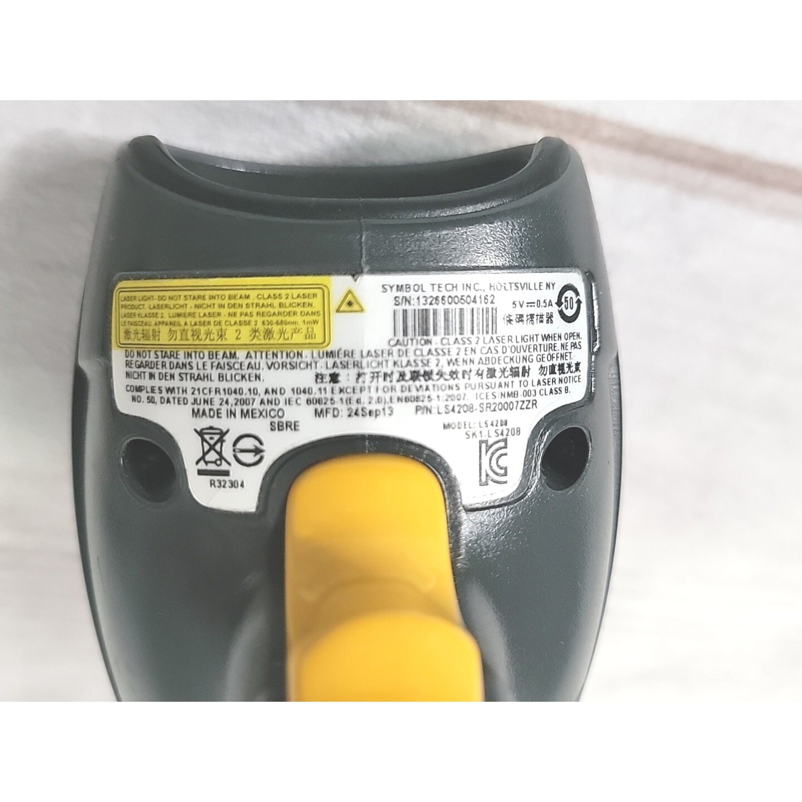 Symbol LS4208 LS 4208 Hand Held USB Barcode Scanner