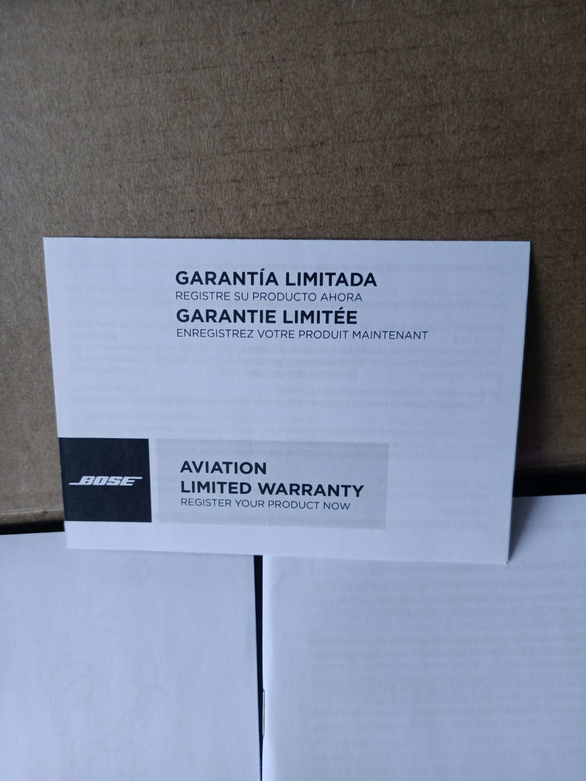 Bose Preflight Series 2 Aviation Headset | With Original Box|instructions