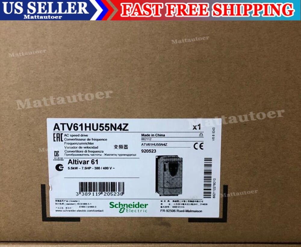 1 PCS NEW SCHNEIDER ATV61HD55N4Z Inverter