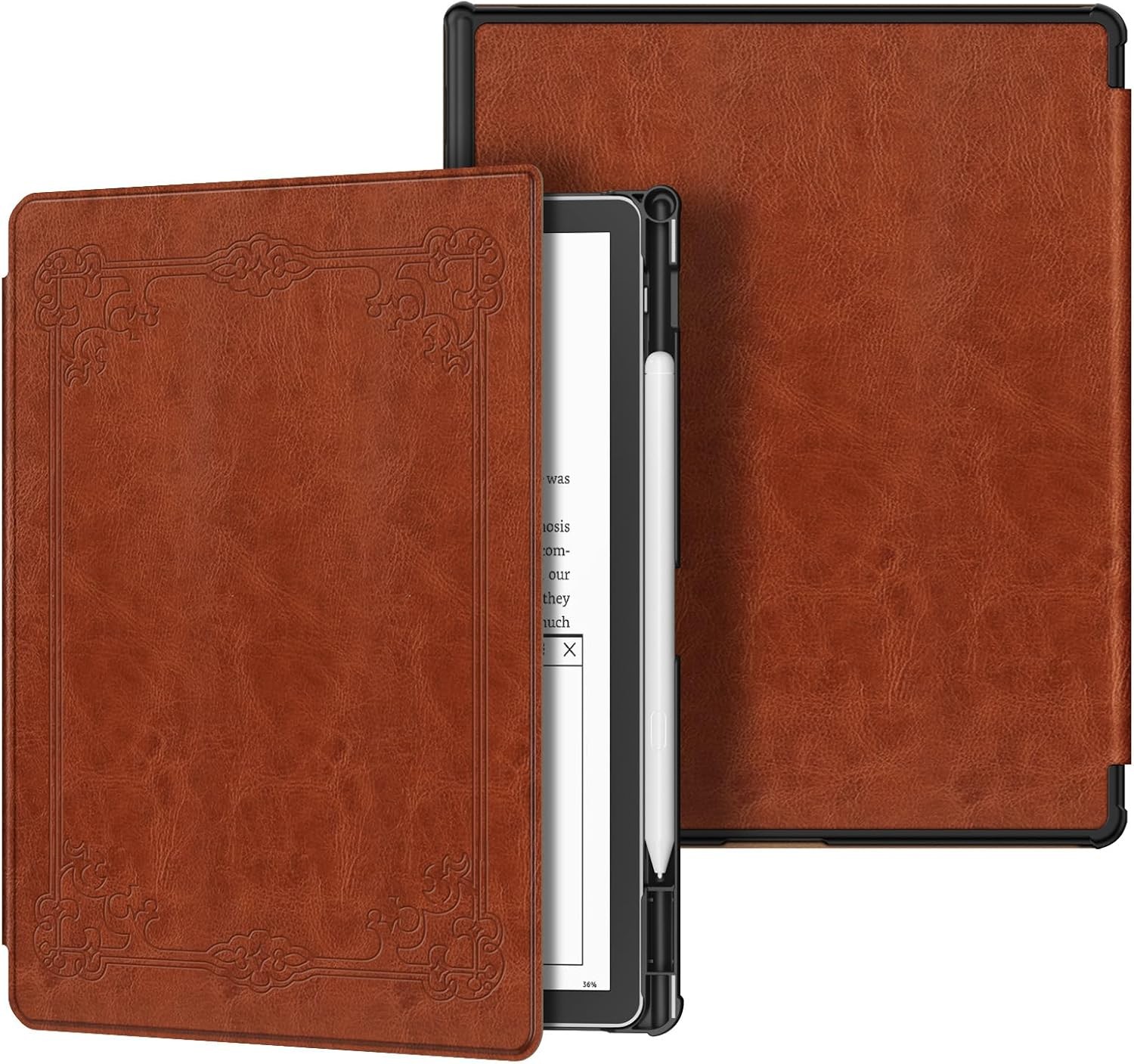 Case for 11" Kindle Scribe 3rd Generation 2025 PU Leather Folio Cover Sleep Wake